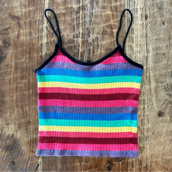 Vintage ribbed cropped tank - Picture 1 of 2